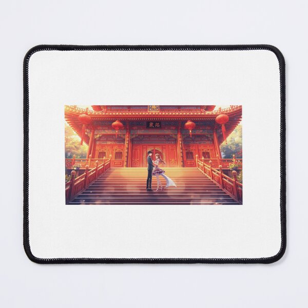 Item preview, Anime Red Temple designed and sold by LatiendaShop.