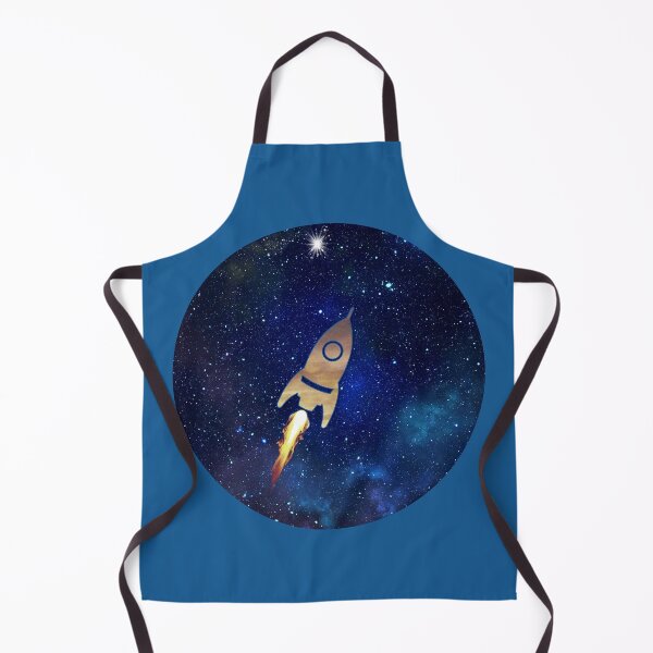 Item preview, Classic Rocket Cosmic Space Travel Illustration designed and sold by 3DDesignSpot.