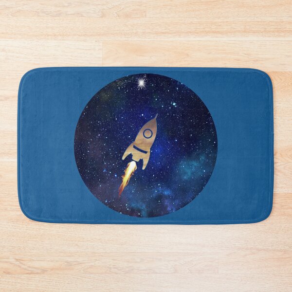 Item preview, Classic Rocket Cosmic Space Travel Illustration designed and sold by 3DDesignSpot.