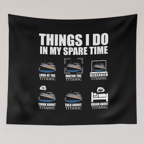 Item preview, Funny Titanic Design Things I Do Titanic Expert Boys Girls designed and sold by farhanhafeez.