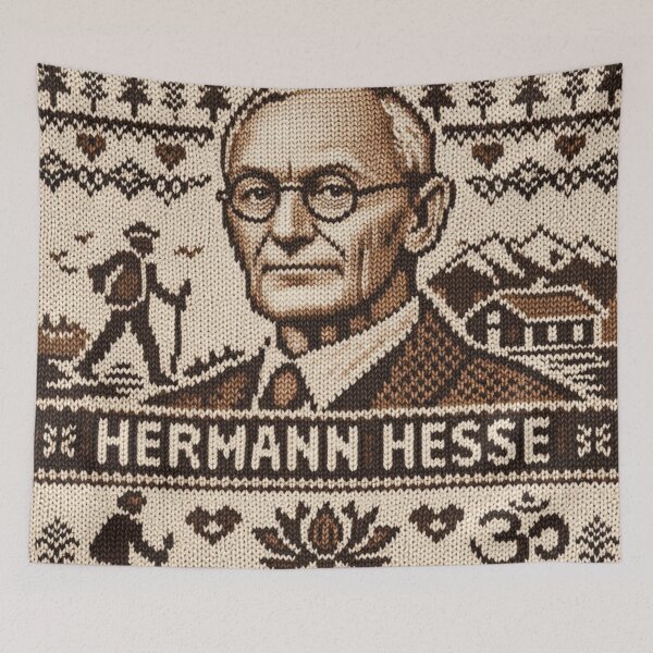 Item preview, Hermann Hesse: Portrait in a Literary Pattern designed and sold by Mauswohn.