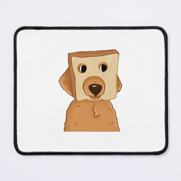 Item preview, Funny Bread Head Dog Illustration designed and sold by fspwbv.