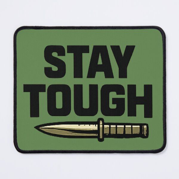 Item preview, Stay Tough – Minimal Tactical Knife Design designed and sold by myforestfog.