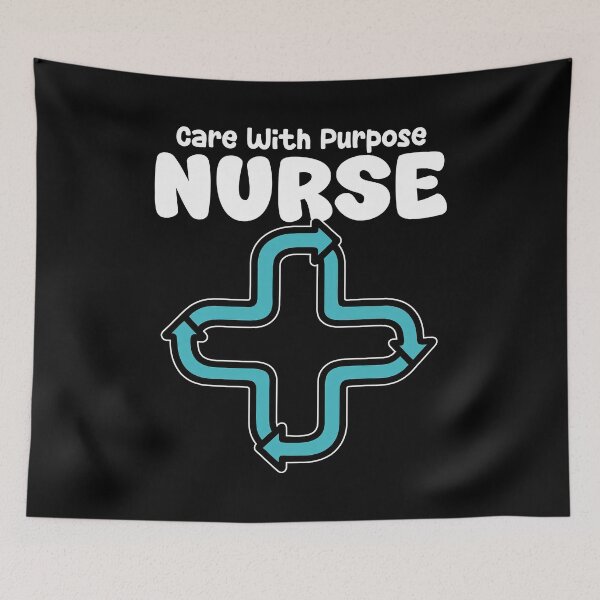 Item preview, NURSE - CARE WITH PURPOSE designed and sold by KEF Custom.