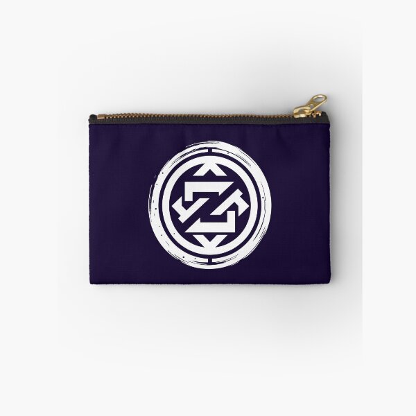 Item preview, Letter Z Monogram - Zen Circle Samurai Crest (White on Dark) designed and sold by ZenCircle.