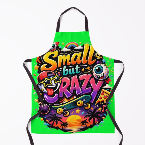 Item preview, Small But Crazy Street Art Graffiti Skateboard Pizza designed and sold by DrukNaStyl.
