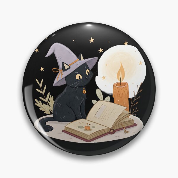 Item preview, Cozy Witch Cat designed and sold by Neural-canvas.