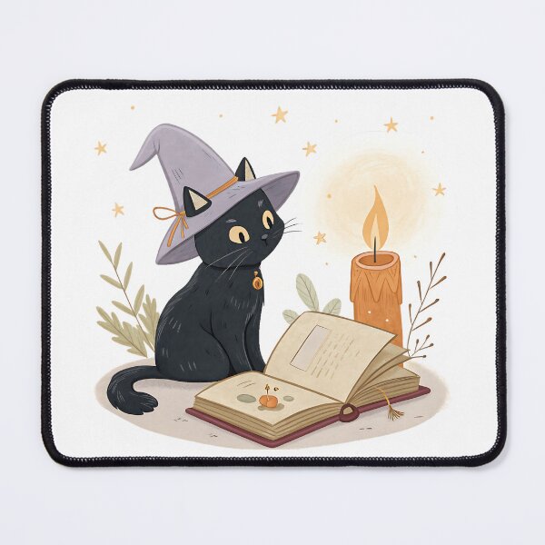 Item preview, Cozy Witch Cat designed and sold by Neural-canvas.