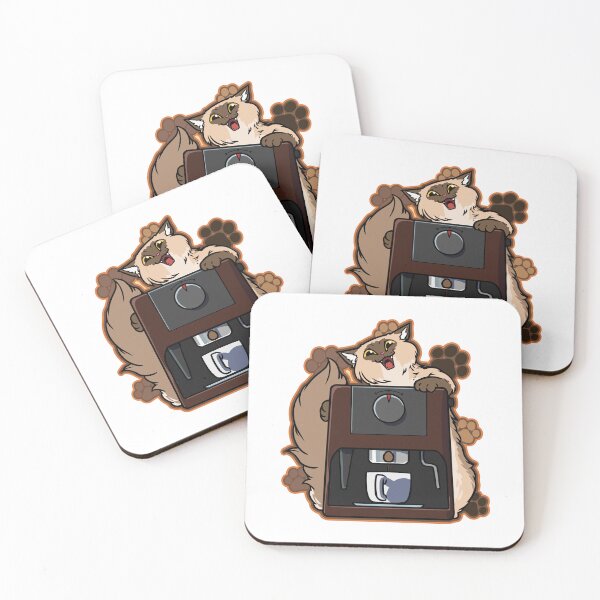 Item preview, Barista Cat Making Coffee designed and sold by fspwbv.