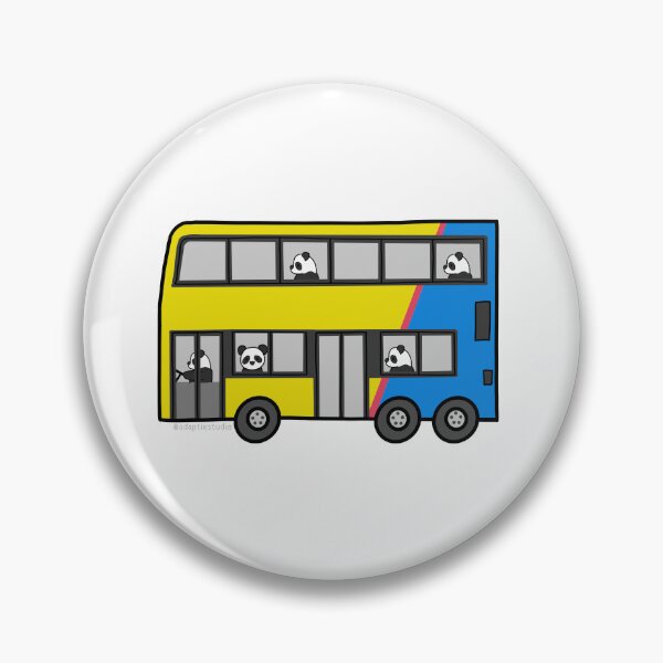 Item preview, Pandas on Double Decker in Hong Kong designed and sold by Adaptixstudio.