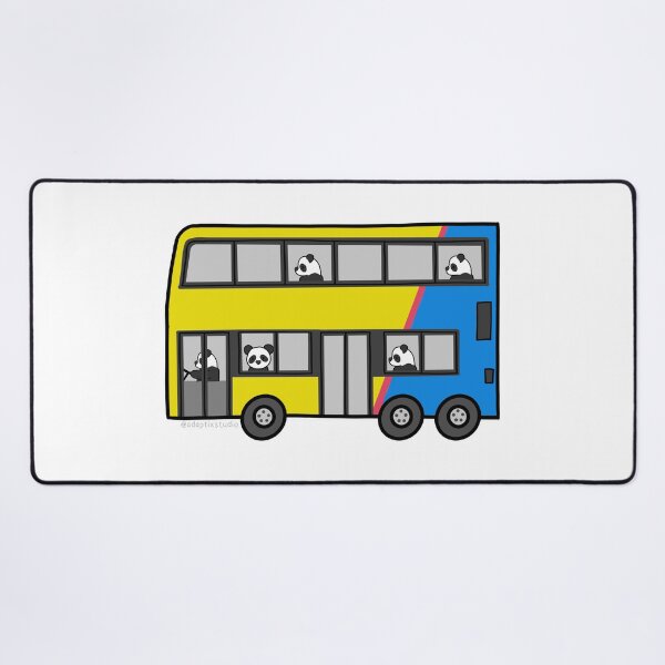 Item preview, Pandas on Double Decker in Hong Kong designed and sold by Adaptixstudio.