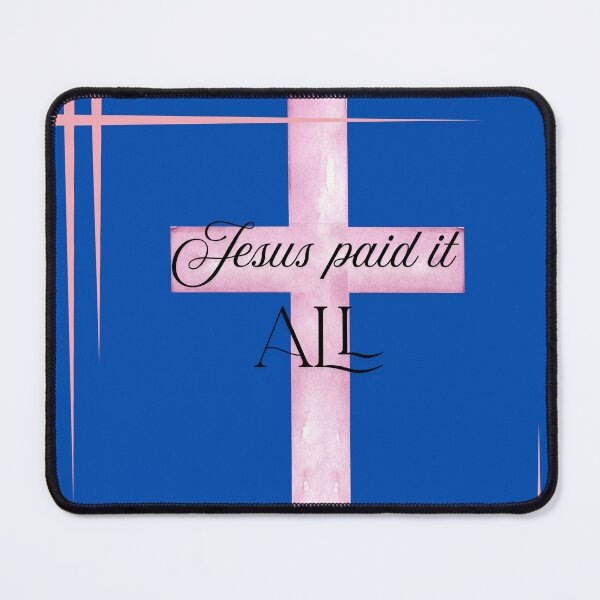 Item preview, Jesus paid it all Christian design designed and sold by TheProverbsMom.