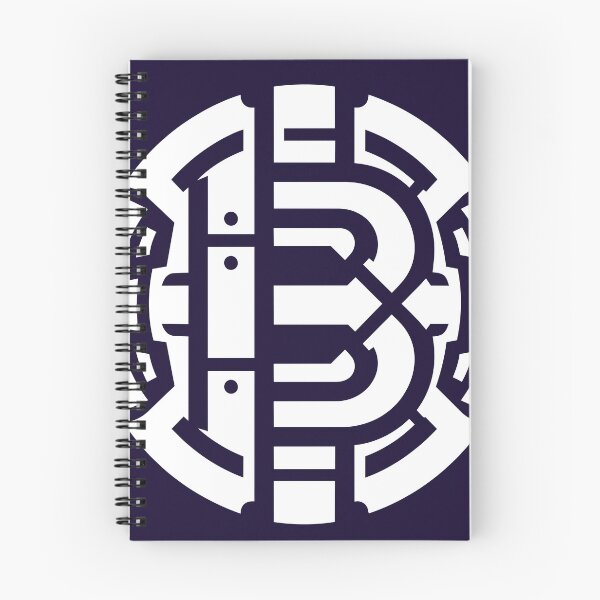 Item preview, Letter B Monogram - Bamboo Samurai Crest (White on Dark) designed and sold by ZenCircle.