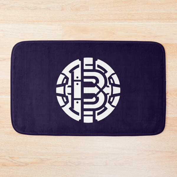 Item preview, Letter B Monogram - Bamboo Samurai Crest (White on Dark) designed and sold by ZenCircle.