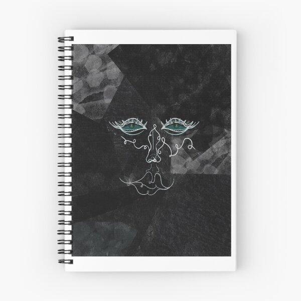 Item preview, Blue Eyes Minimalist Drawing designed and sold by CreativeGenWhat.