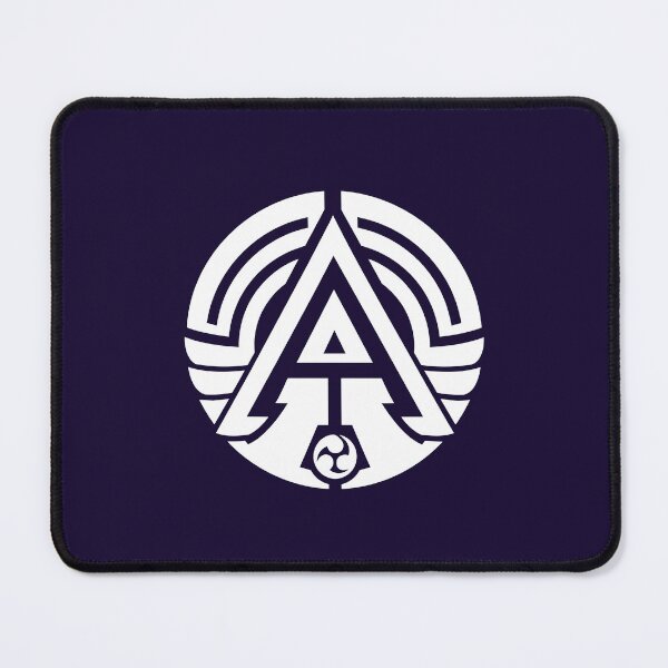 Item preview, Letter A Monogram - Arrow Samurai Crest (White on Dark) designed and sold by ZenCircle.