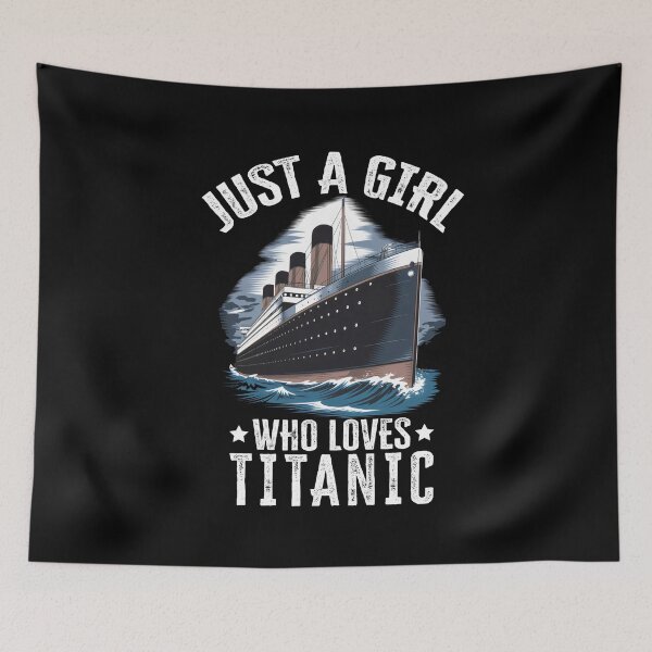 Item preview, Titanic Girl Loves Titanic - Girl Titanic Design for Women designed and sold by farhanhafeez.