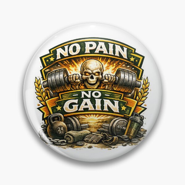 Item preview, No pain, no gain designed and sold by Throwing-Corn.