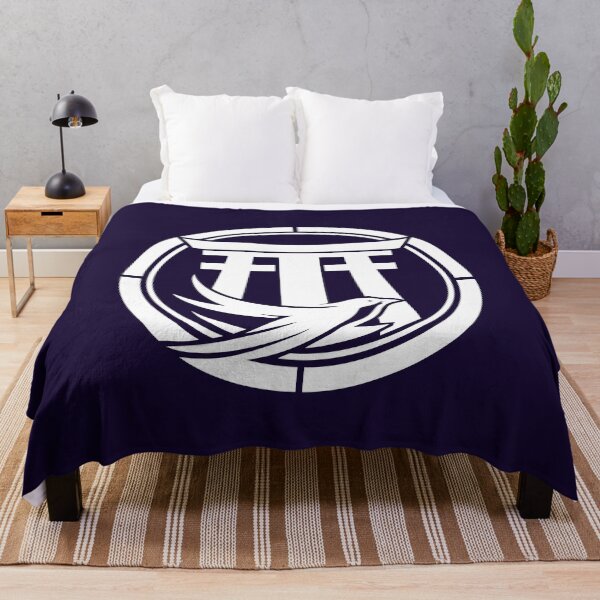 Item preview, Letter T Monogram - Torii Gate Samurai Crest (White on Dark) designed and sold by ZenCircle.