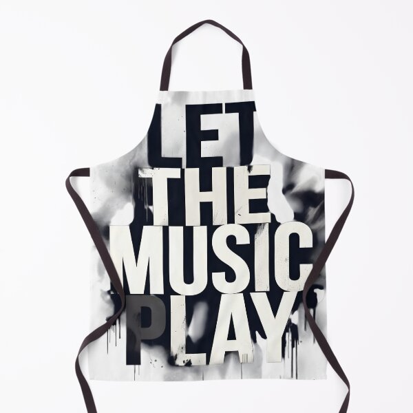 Item preview, Let The Music Play Fire Skull Headphones Rock Art designed and sold by DrukNaStyl.