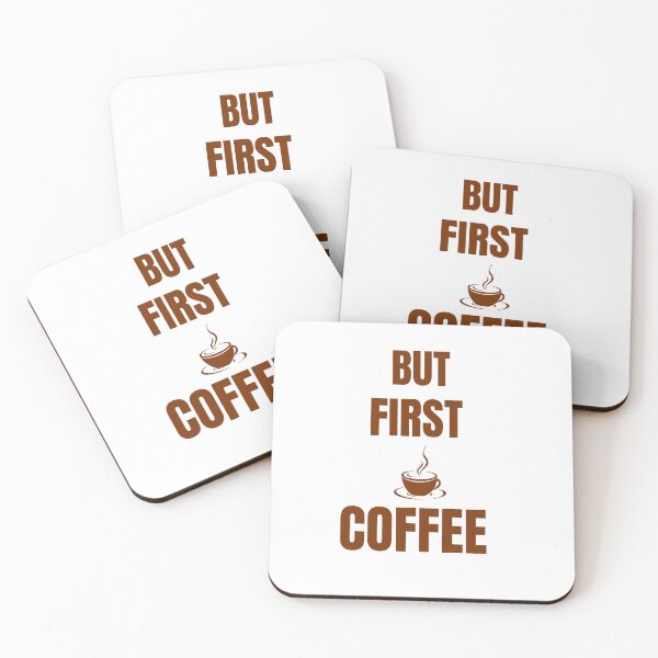 Item preview, But First, Coffee-Coffee Quote Design designed and sold by Vkdesignsvk.