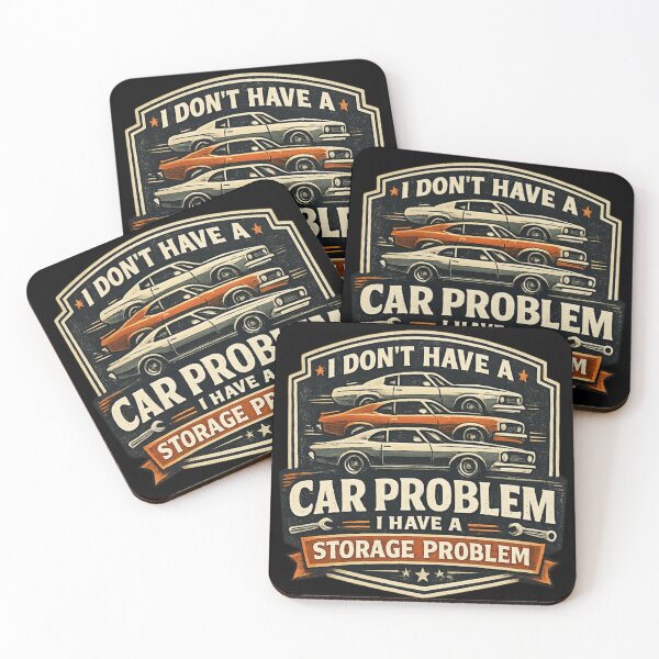 Item preview, I Don’t Have a Car Problem I Have a Storage Problem – Classic Car Enthusiast Design designed and sold by Tomasz  Siennicki.
