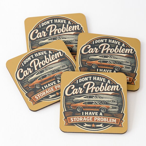 Item preview, I Don’t Have a Car Problem I Have a Storage Problem – Classic Car Enthusiast Retro Design designed and sold by Tomasz  Siennicki.