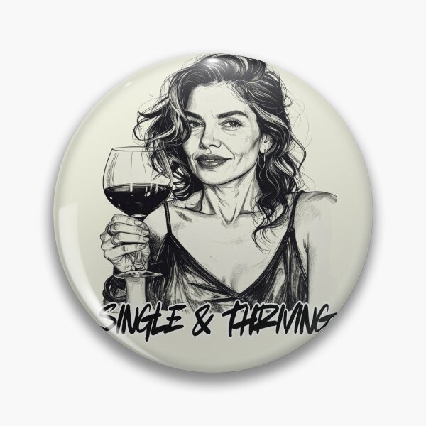 Item preview, Happily single, divorced and content, single and thriving designed and sold by LiskoDesign.
