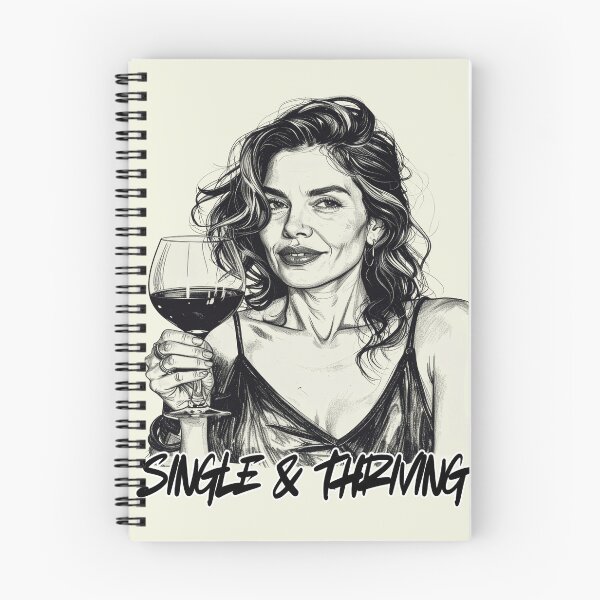 Item preview, Happily single, divorced and content, single and thriving designed and sold by LiskoDesign.