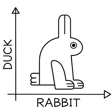 Artwork thumbnail, Duck Rabbit illusion by Neotakuz