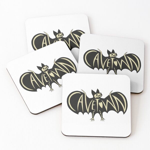 Item preview, Cavetown Skeletal Bat Indie Pop Logo designed and sold by Tablotique.