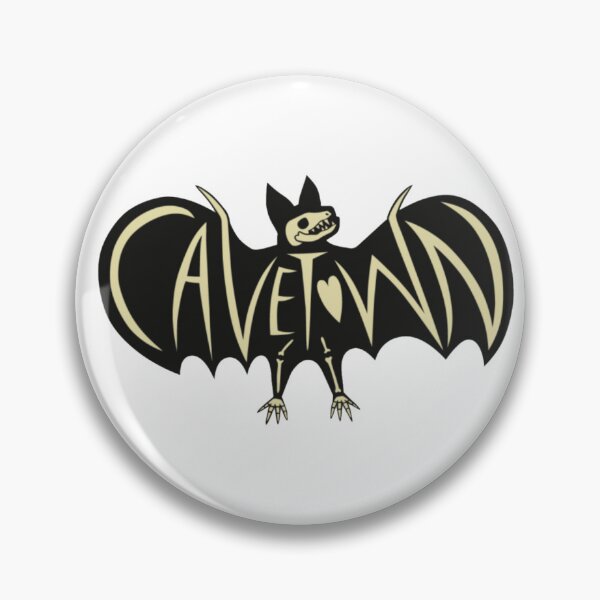 Item preview, Cavetown Skeletal Bat Indie Pop Logo designed and sold by Tablotique.
