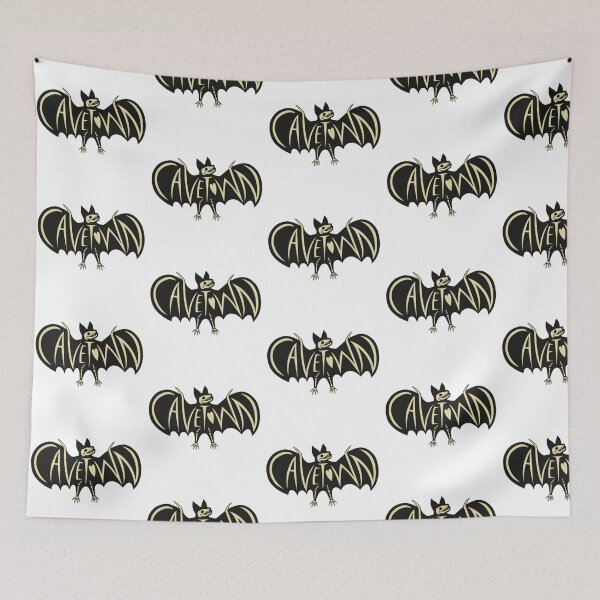 Item preview, Cavetown Skeletal Bat Indie Pop Logo designed and sold by Tablotique.