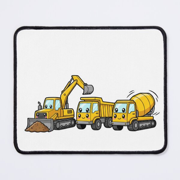 Item preview, Cute Construction Team Cartoon designed and sold by 4AGift.