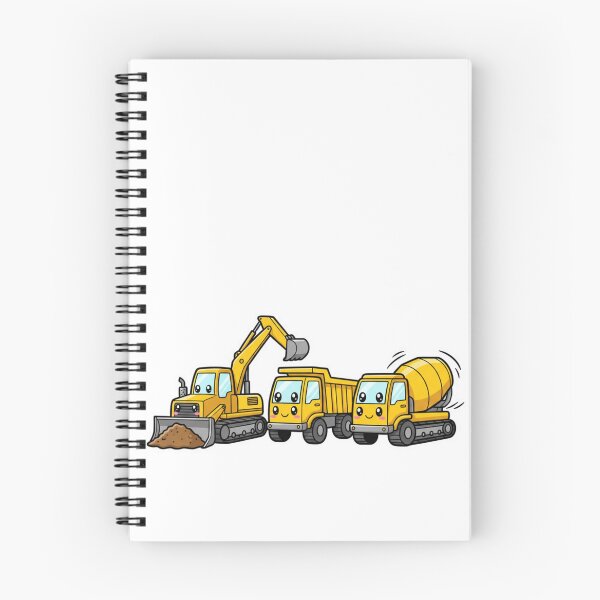 Item preview, Cute Construction Team Cartoon designed and sold by 4AGift.