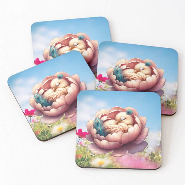 Item preview, Sleeping Baby in Flower designed and sold by Sillytoe.