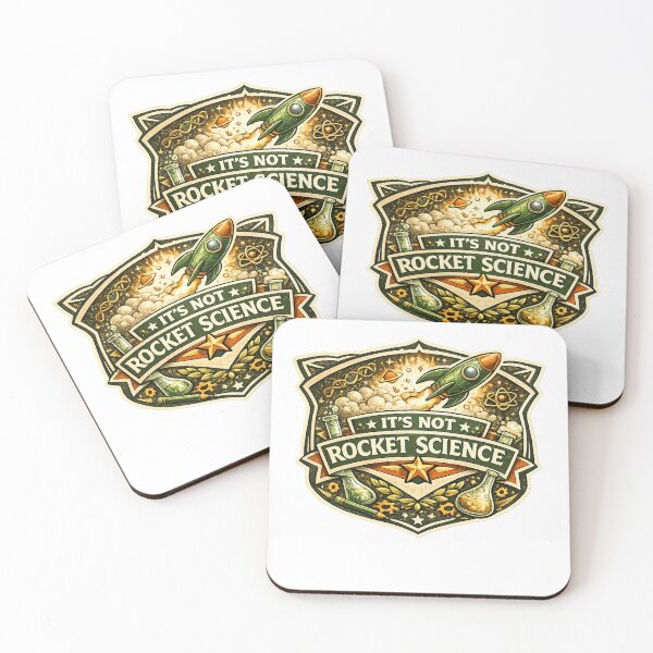 Item preview, It's not rocket science designed and sold by Throwing-Corn.