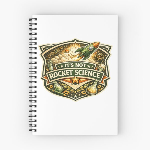 Item preview, It's not rocket science designed and sold by Throwing-Corn.