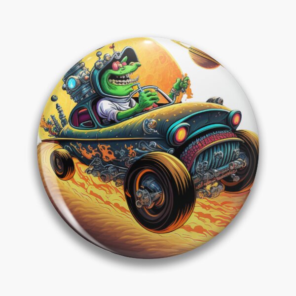 Artikelvorschau, Alien Hot Rod Racer entworfen und verkauft von Sillytoe.