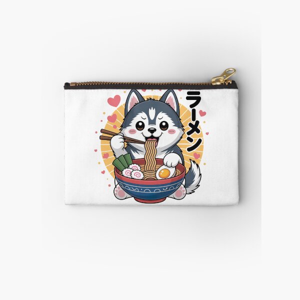 Aperçu de l'œuvre Husky mignon et kawaii, Husky kawaii créée et vendue par graphic-genie.