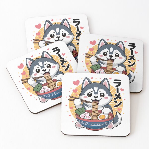 Item preview, Lindo husky kawaii, husky kawaii designed and sold by graphic-genie.