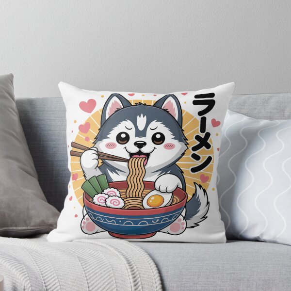 Artikelvorschau, Niedlicher Kawaii-Husky, Kawaii-Husky entworfen und verkauft von graphic-genie.