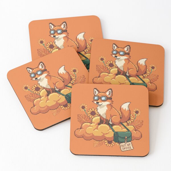 Item preview, Pixel Art Fox Autumn Retro Game Style designed and sold by 0606PM.