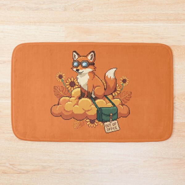 Item preview, Pixel Art Fox Autumn Retro Game Style designed and sold by 0606PM.