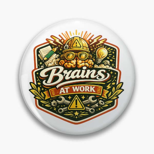 Item preview, Brains at Work designed and sold by Throwing-Corn.