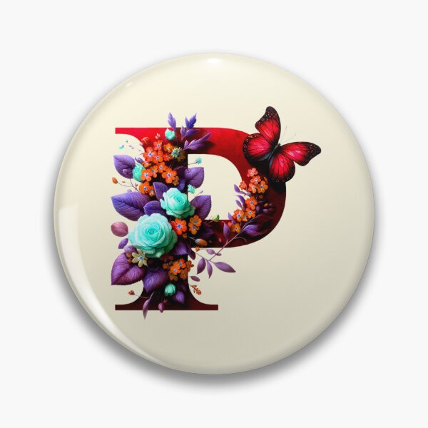 Item preview, Initial P Letter, The P Letter designed and sold by CharlottePlaceArt.