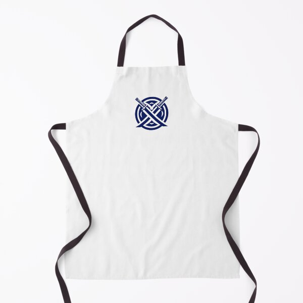 Item preview, Letter X Monogram - Crossed Katana Samurai Crest (Navy Blue) designed and sold by ZenCircle.