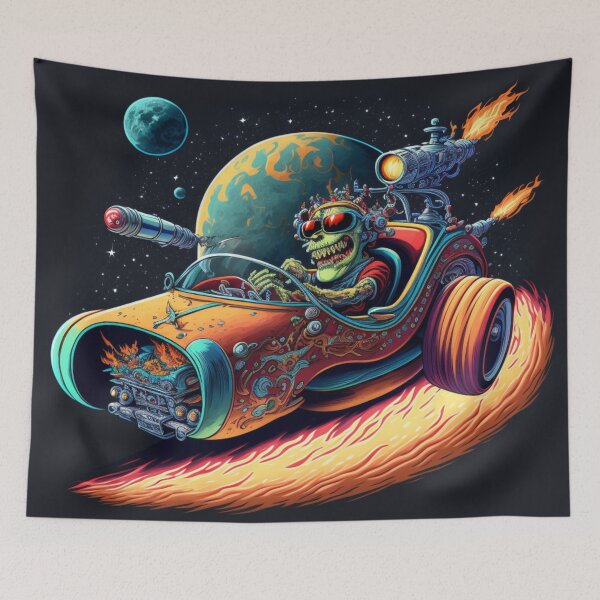 Item preview, Galactic Speed Demon Racer 2 designed and sold by Sillytoe.