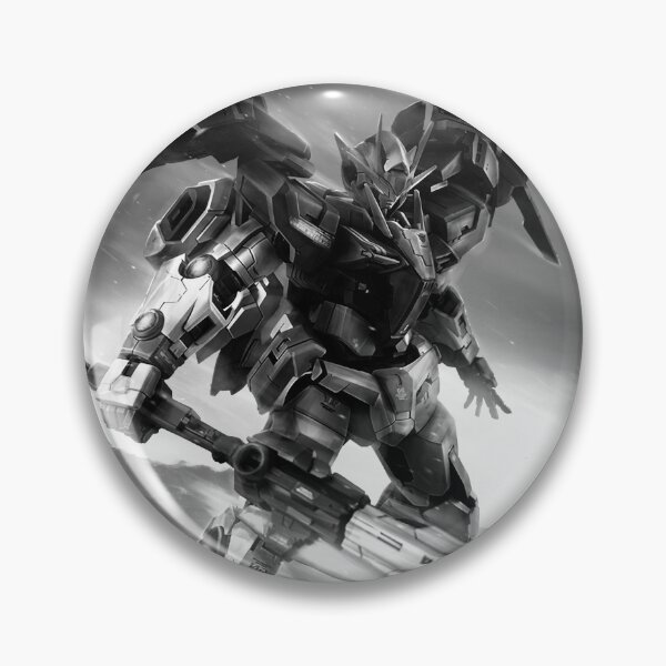 Item preview, black white GNR-010 00 Raiser Gundam 00 Setsuna F Seiei on fire GUNDAM ART designed and sold by sabartgunpla.