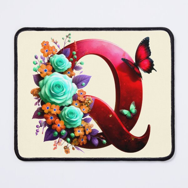 Item preview, Initial Q Letter, The Q Letter designed and sold by CharlottePlaceArt.